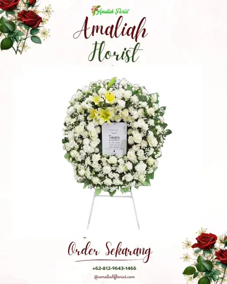 Krans Bunga Duka Kasreman