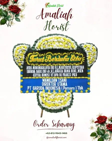 Papan Bunga Duka Kasreman